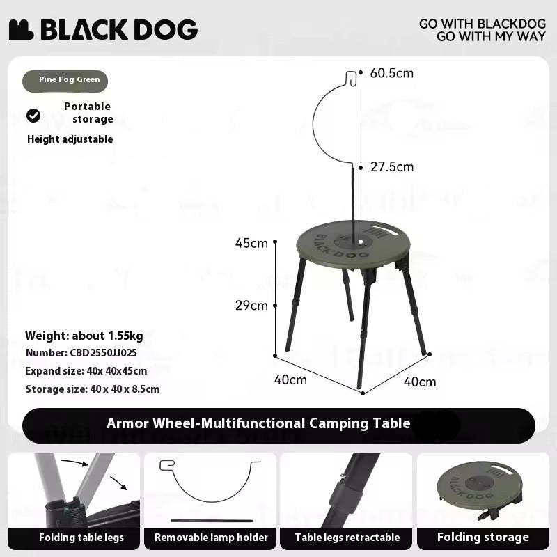 Blackdog Kai Lun Camping Round Table