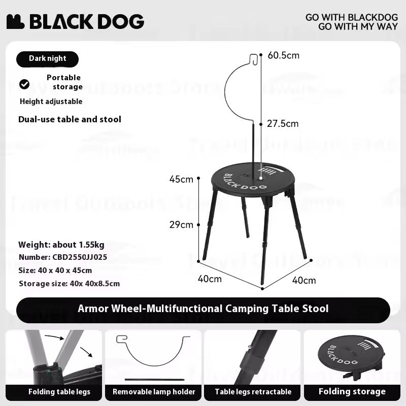 Blackdog Kai Lun Camping Round Table