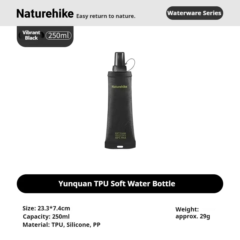 Naturehike Yunquan TPU Soft Flask – Black