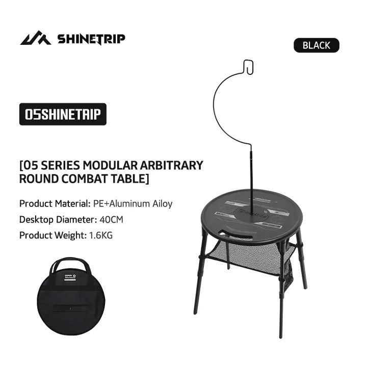 ShineTrip High/Low Tactical Round Table