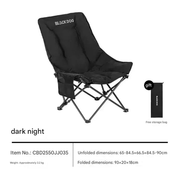 Blackdog Floating Moon UC Adjustable Folding Lounge Chair w/ Cotton