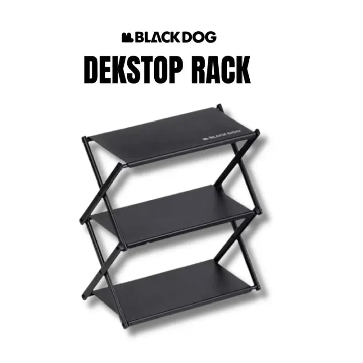 Blackdog 3 Layer Desktop Folding Storage Rack
