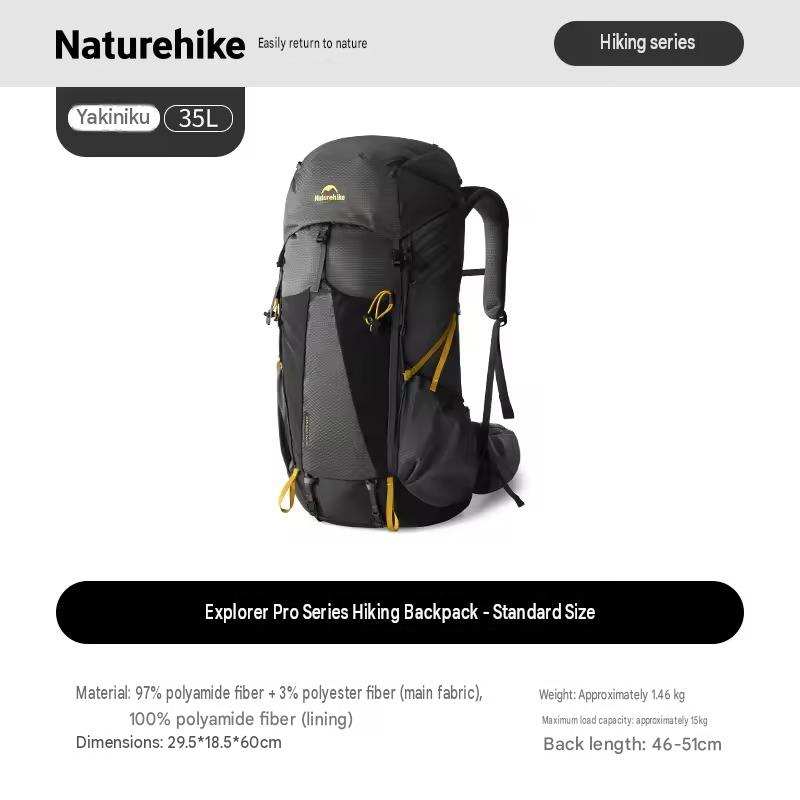 Naturehike Seek Wind Pro Hiking Backpack – Nightglow
