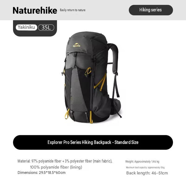 Naturehike Seek Wind Pro Hiking Backpack – Nightglow
