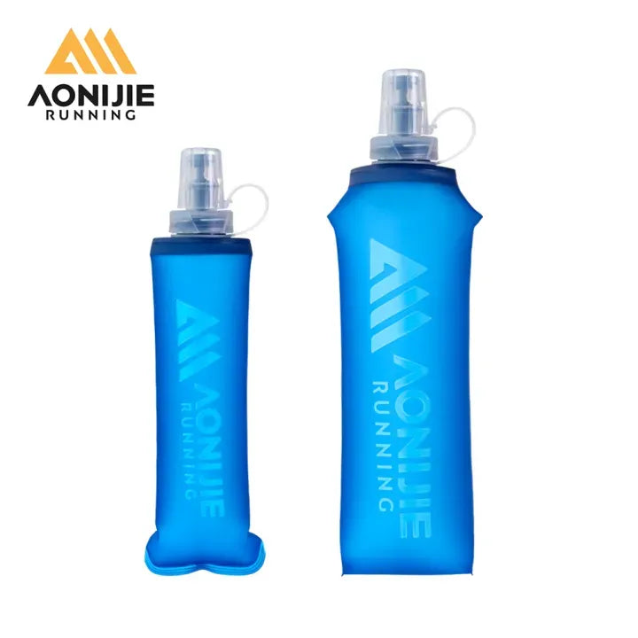 AONIJIE 250ml/500ml Foldable TPU Water Bottle, Soft Flask-SD31