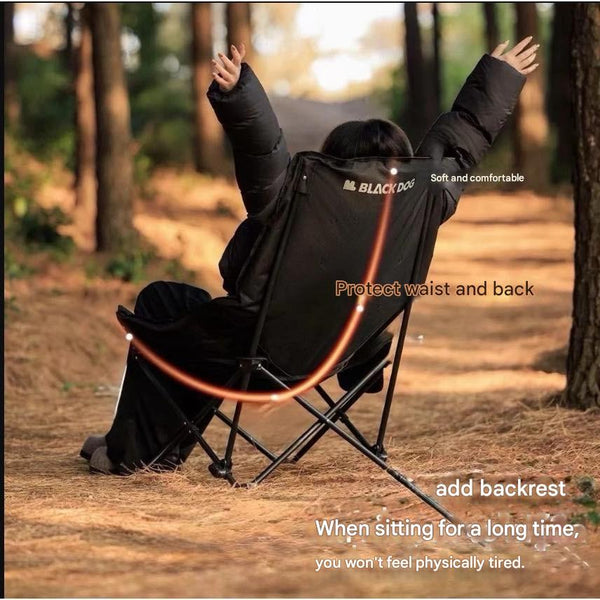 Blackdog Floating Moon UC Adjustable Folding Lounge Chair w/ Cotton