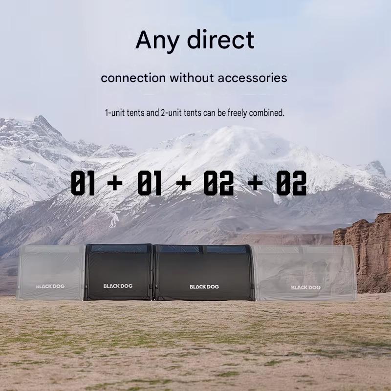 Blackdog TIANMEN Combined Inflatable Tunnel Tent