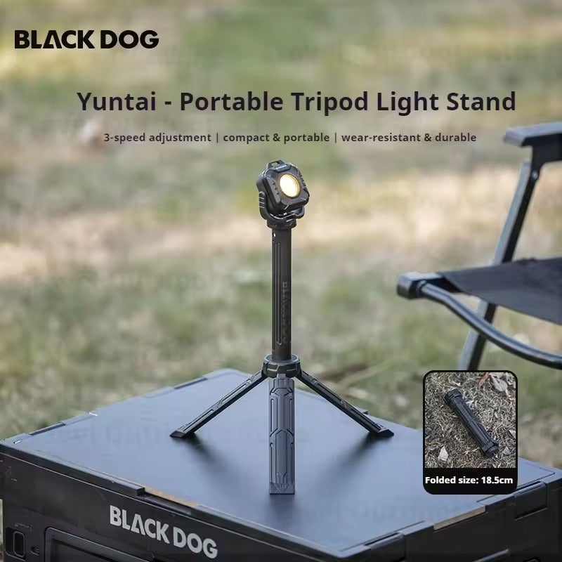 Blackdog Pan Tilt Portable Tripod Lamp Stand