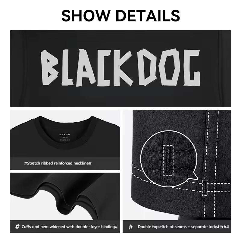 Blackdog Black Legend Oversized T-Shirt