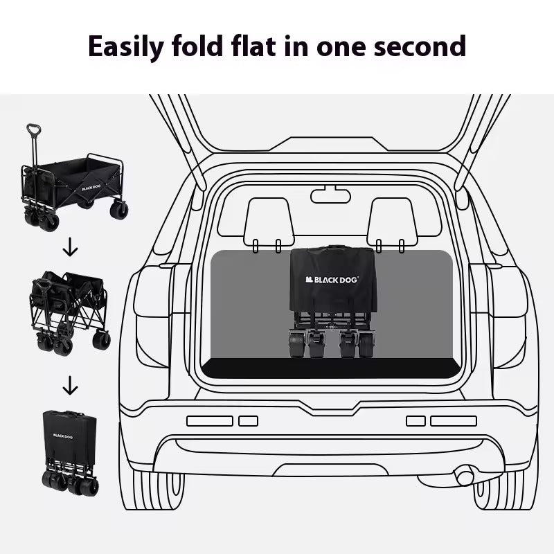 Blackdog Roaming Camping Cart City Walk