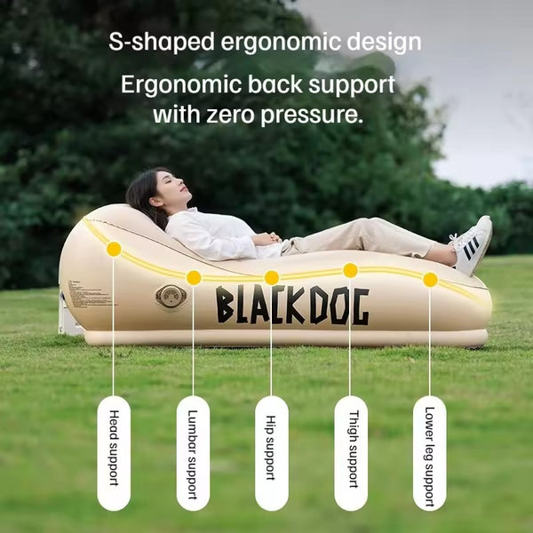 Blackdog Xingsu Self Inflating Lounge Chair Sofa