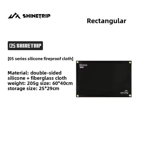 ShineTrip Silicone Fireproof Cloth Set