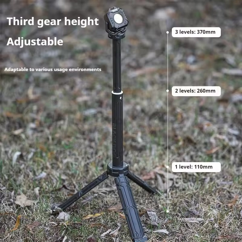 Blackdog Pan Tilt Portable Tripod Lamp Stand