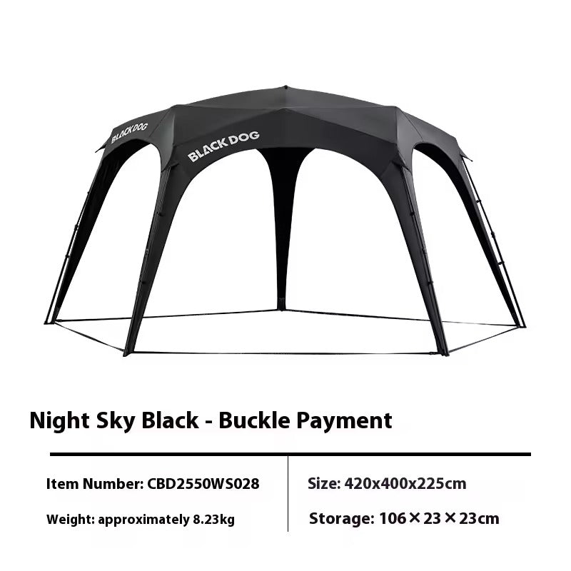 Blackdog Star Dome Pentagon Quick Open Dome Canopy & Accessories