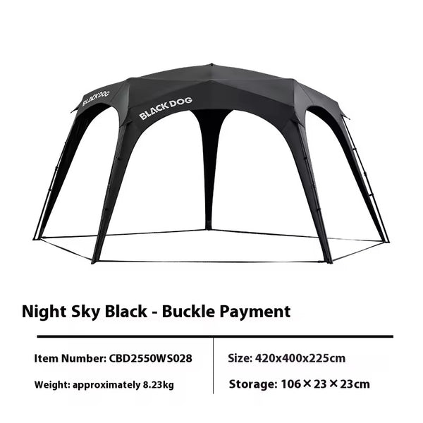 Blackdog Star Dome Pentagon Quick Open Dome Canopy & Accessories