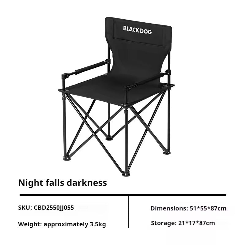 Blackdog Zen Chair Folding Armrest Chair