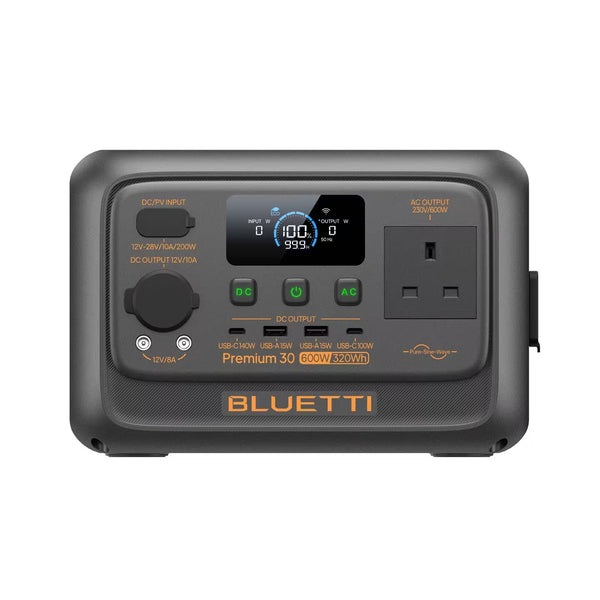 Bluetti Premium 30 V2 (UPS) Portable Power Station 600W/320Wh