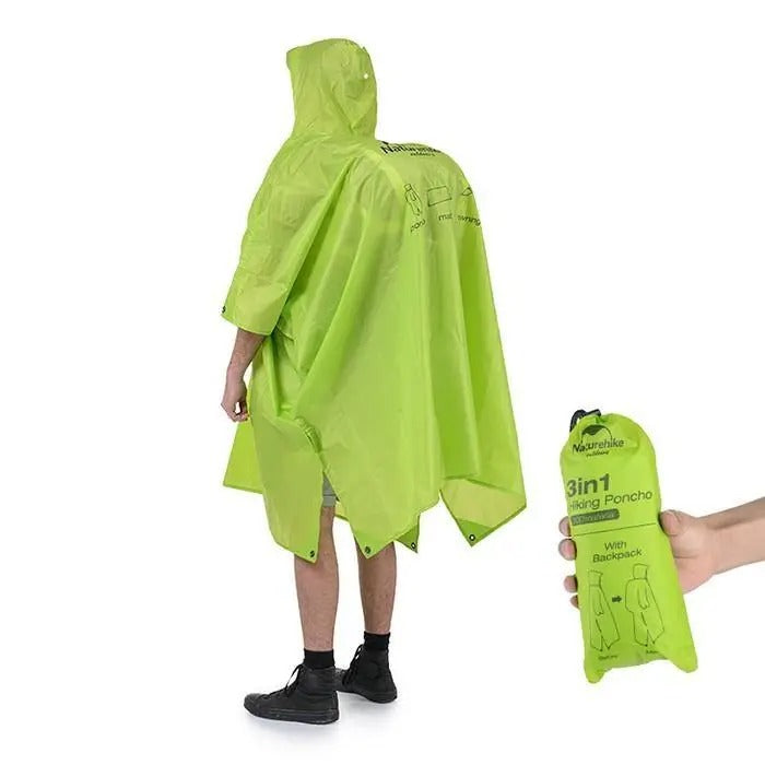 Naturehike Three in 1 Poncho 210T