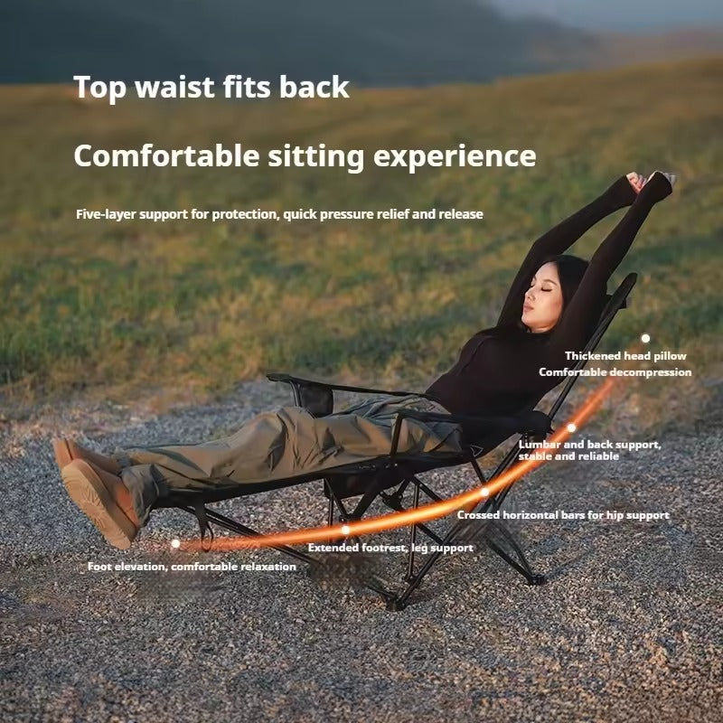 Blackdog Slow Enjoyment Folding Mesh Lounge Chair
