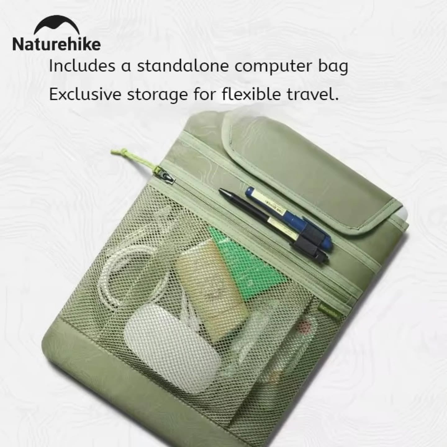 Naturehike Oxygen Glam Short Distance Commuting Travel Backpack 20L