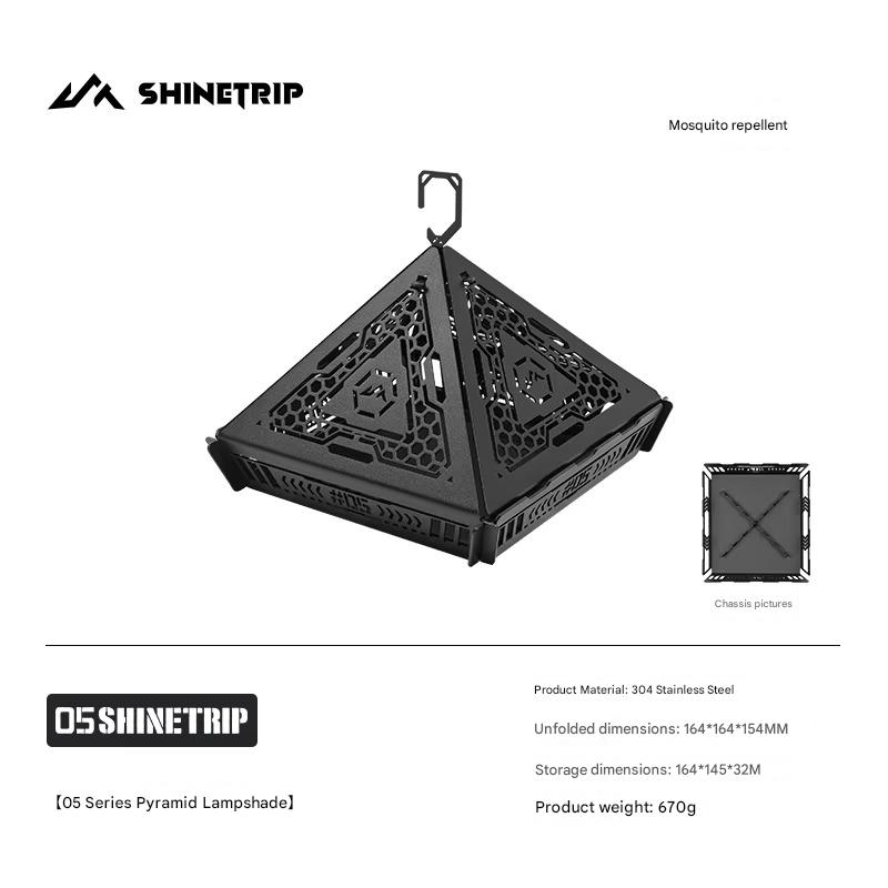 ShineTrip Pyramid Shaped Lampshade