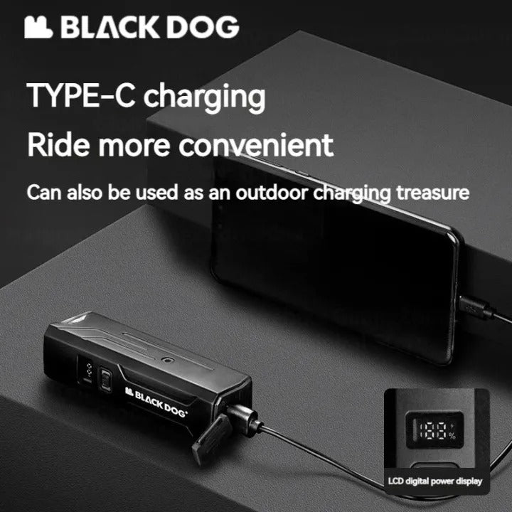 Blackdog Supporting Light T2 Dual Light Bicycle Front Lamp