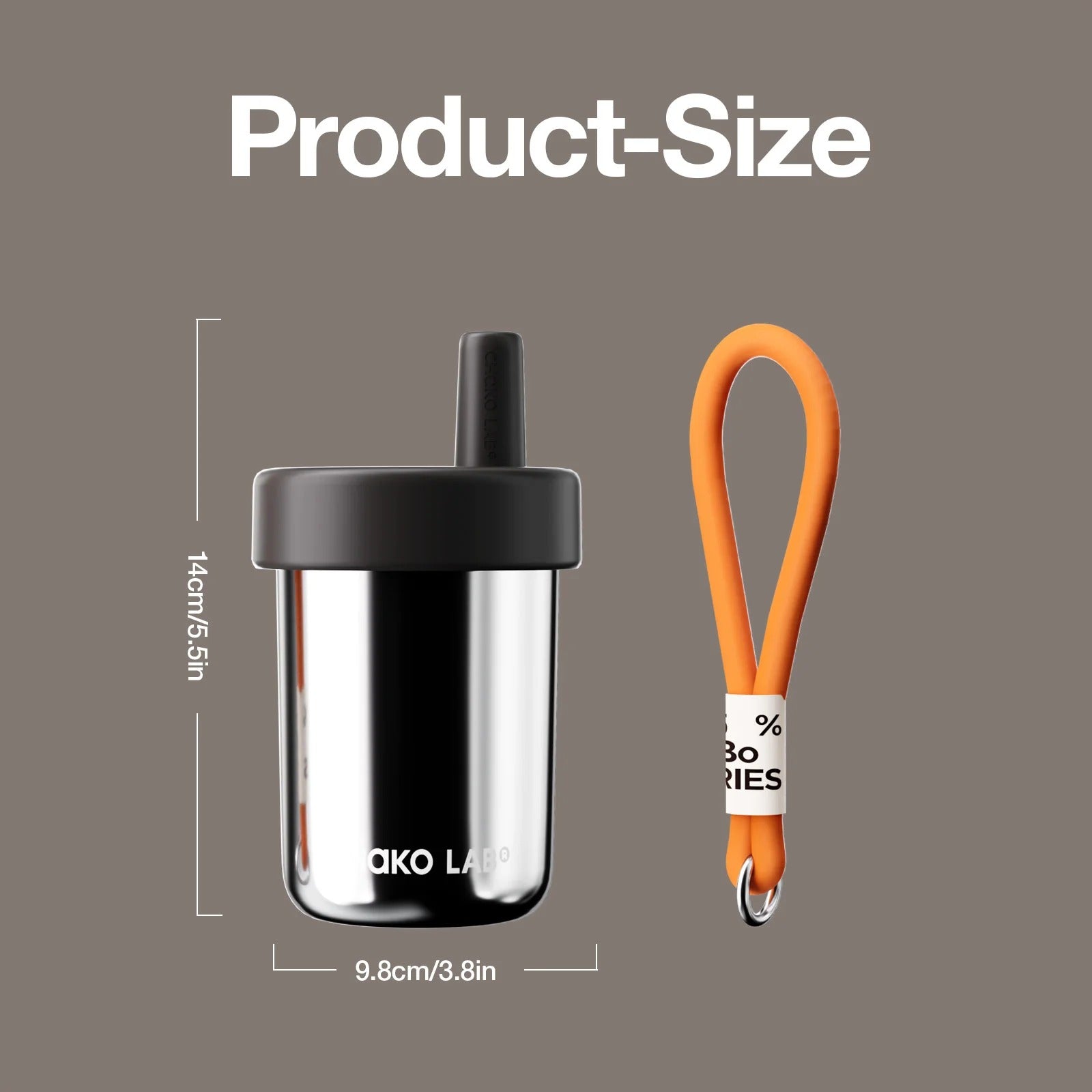 CHAKO LAB BOBO Stainless Steel Cup 0.48L