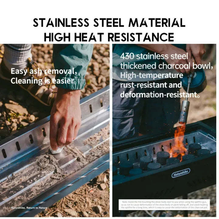 Naturehike Moyan Multifunctional Vertical Barbecue Grill Rack