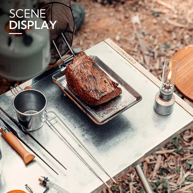 Campingmoon Bonfire Foldable Table