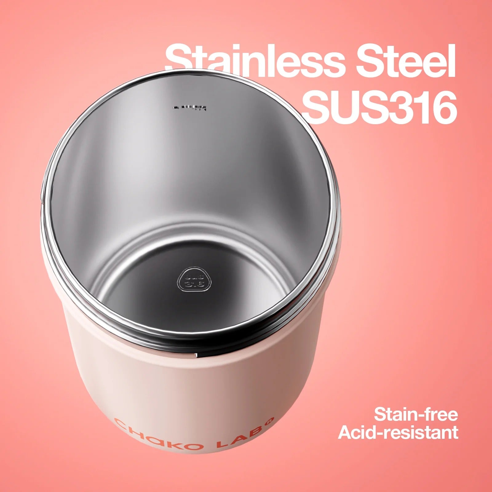 CHAKO LAB BOBO Stainless Steel Cup 0.48L