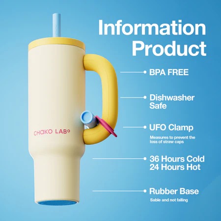 CHAKO LAB BAWANG Tumbler Ceramic Coating 1.05L