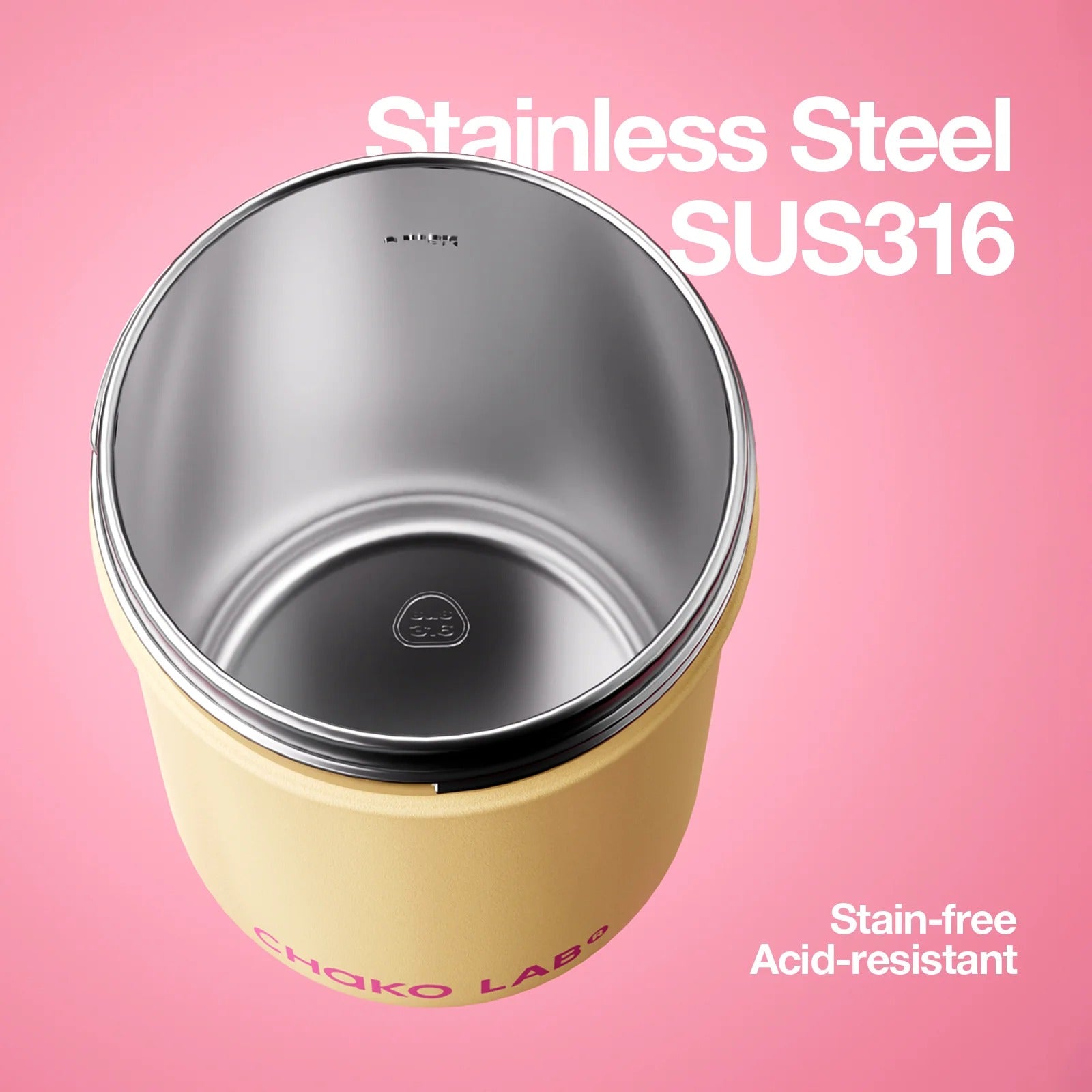 CHAKO LAB BOBO Stainless Steel Cup 0.48L