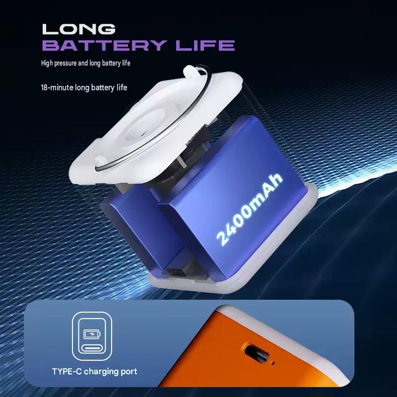 Etrol Multifunctional Air Pump w/ Light 2400mAh