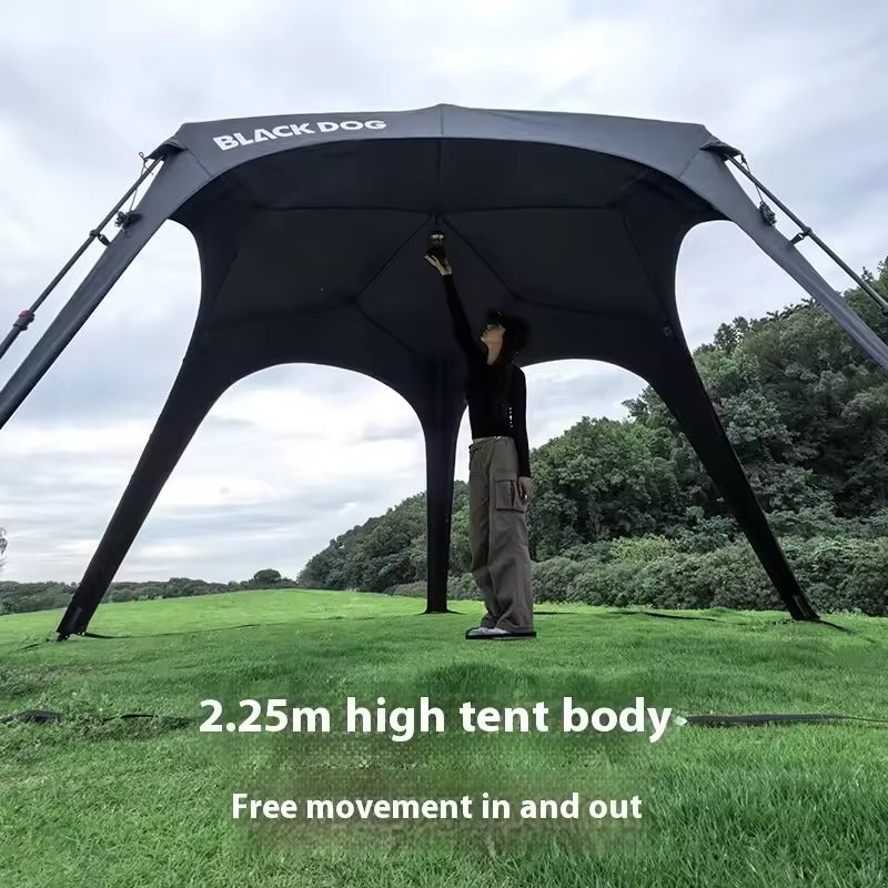 Blackdog Star Dome Pentagon Quick Open Dome Canopy & Accessories