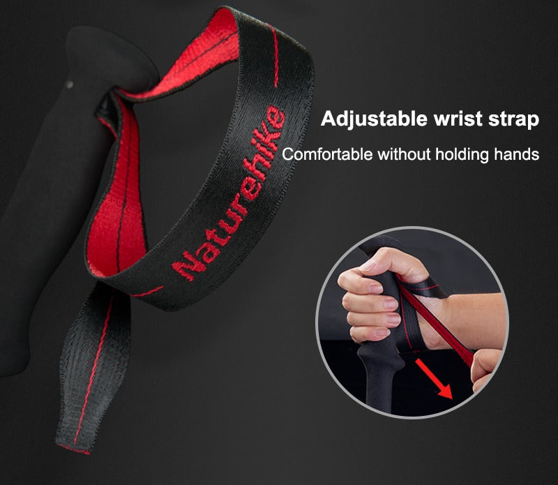 Naturehike Hoar Carbon Aluminum Outer Lock Trekking pole 66-135cm