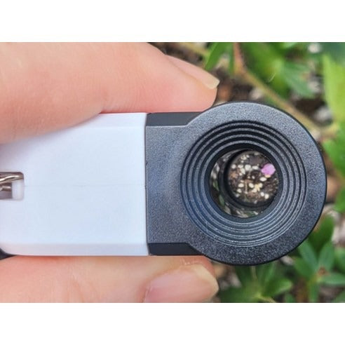Munkees Mini Microscope Keychain w/ Light