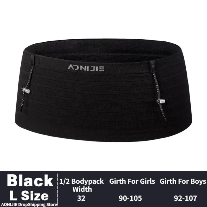 AONIJIE Women Elastic Waist Pack Breathable Waist Pack- W8116