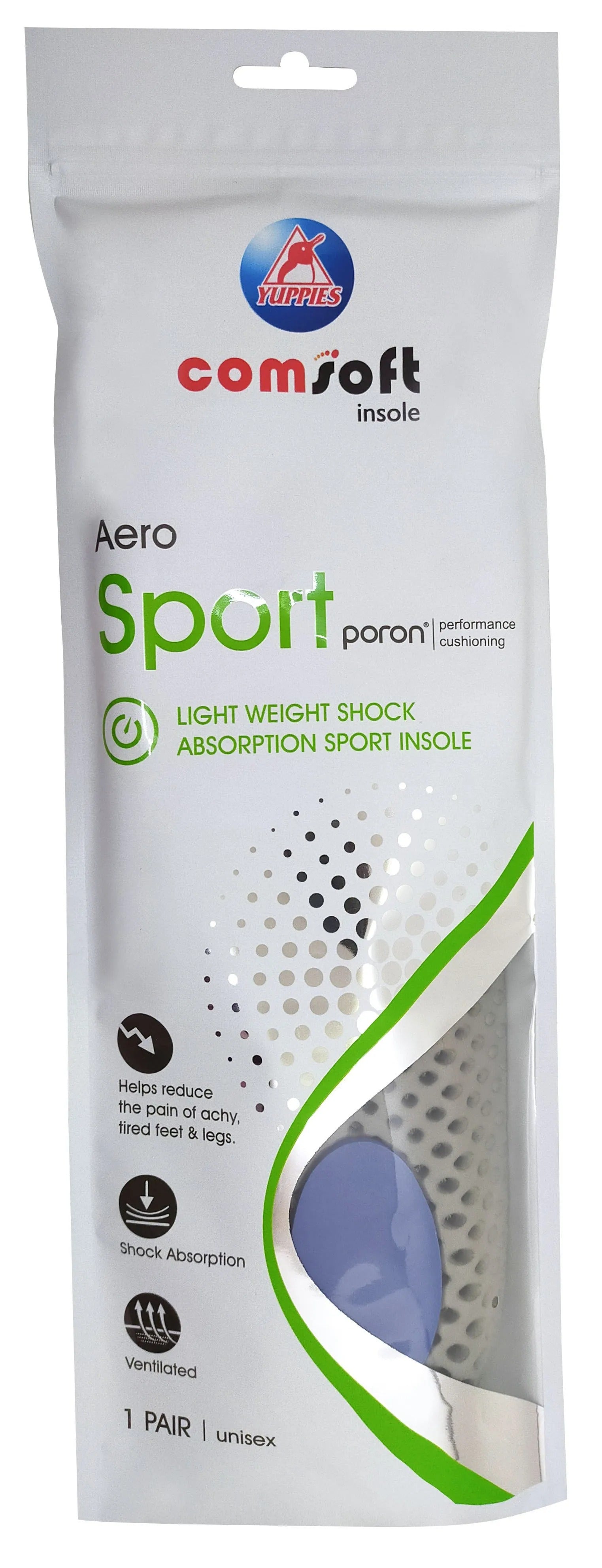 Yuppies Comfort Aero Sport Insole