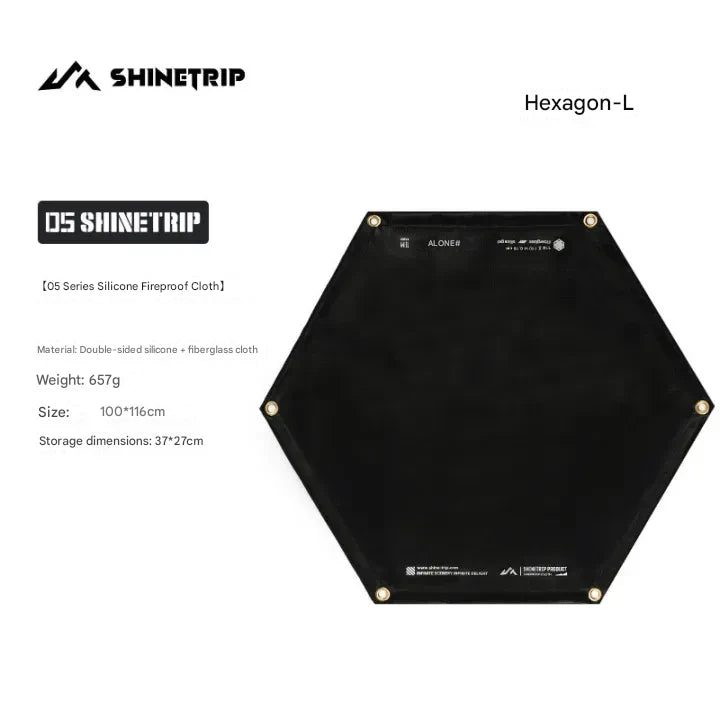 ShineTrip Silicone Fireproof Cloth Set