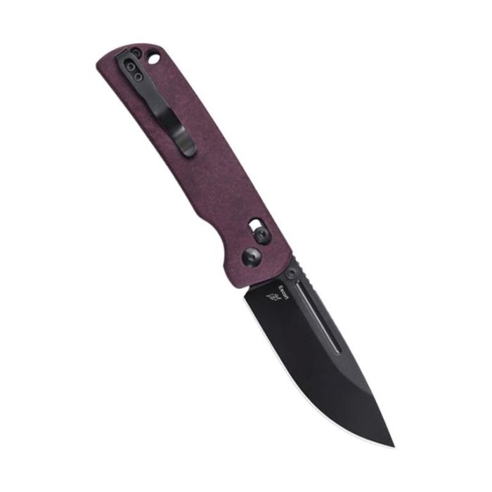 KIZER Escort 154cm Blade Redstone & Steel Liner 3.3"