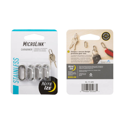 Nite Ize Microlink Carabiner - 4 pack