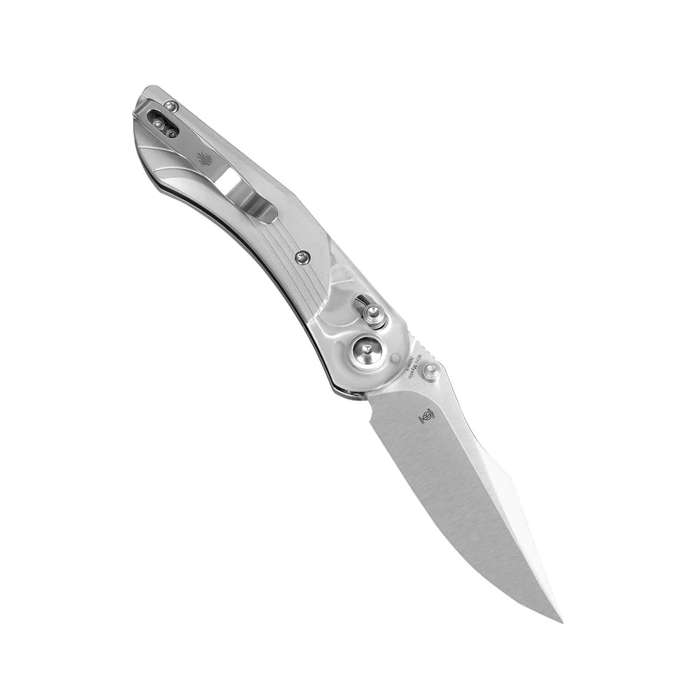 KIZER Mini Mystic Nitro-V Blade Acrylic & Aluminum & Clutch Lock 3.2"