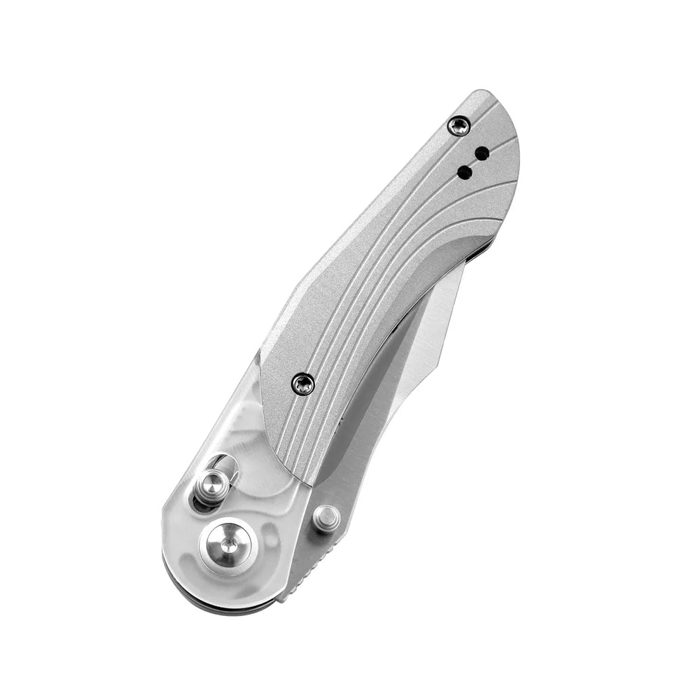 KIZER Mini Mystic Nitro-V Blade Acrylic & Aluminum & Clutch Lock 3.2"