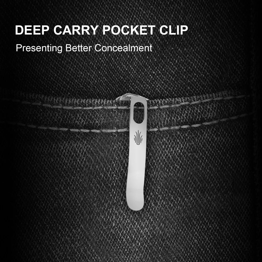 KIZER Parakeet Nitro-V Blade Acrylic Handle Button Liner Lock 2.46"