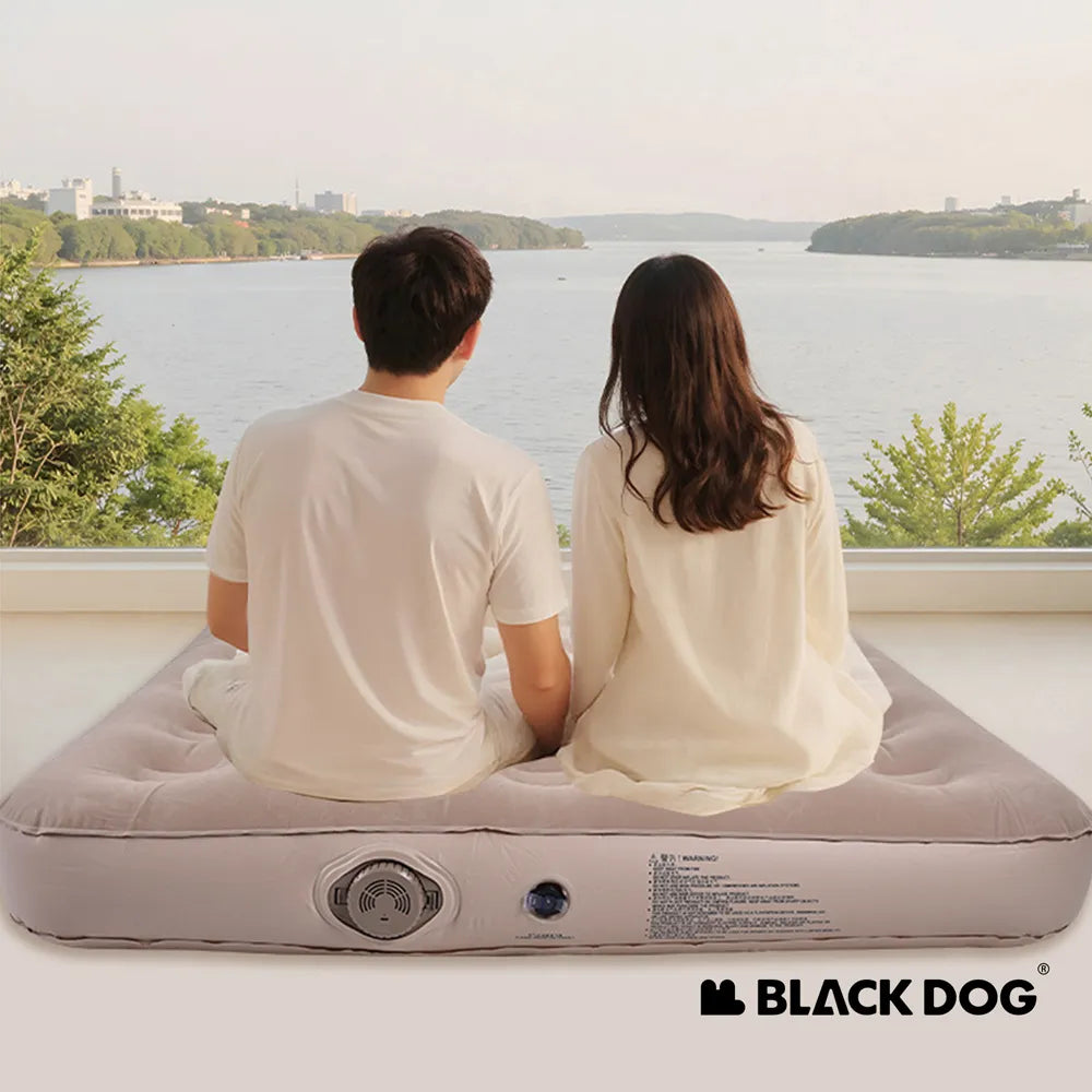 Blackdog Dumeng Automatic Inflatable Bed with Pillow & Built-in Inflator