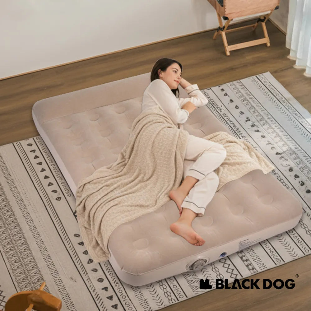 Blackdog Dumeng Automatic Inflatable Bed with Pillow & Built-in Inflator