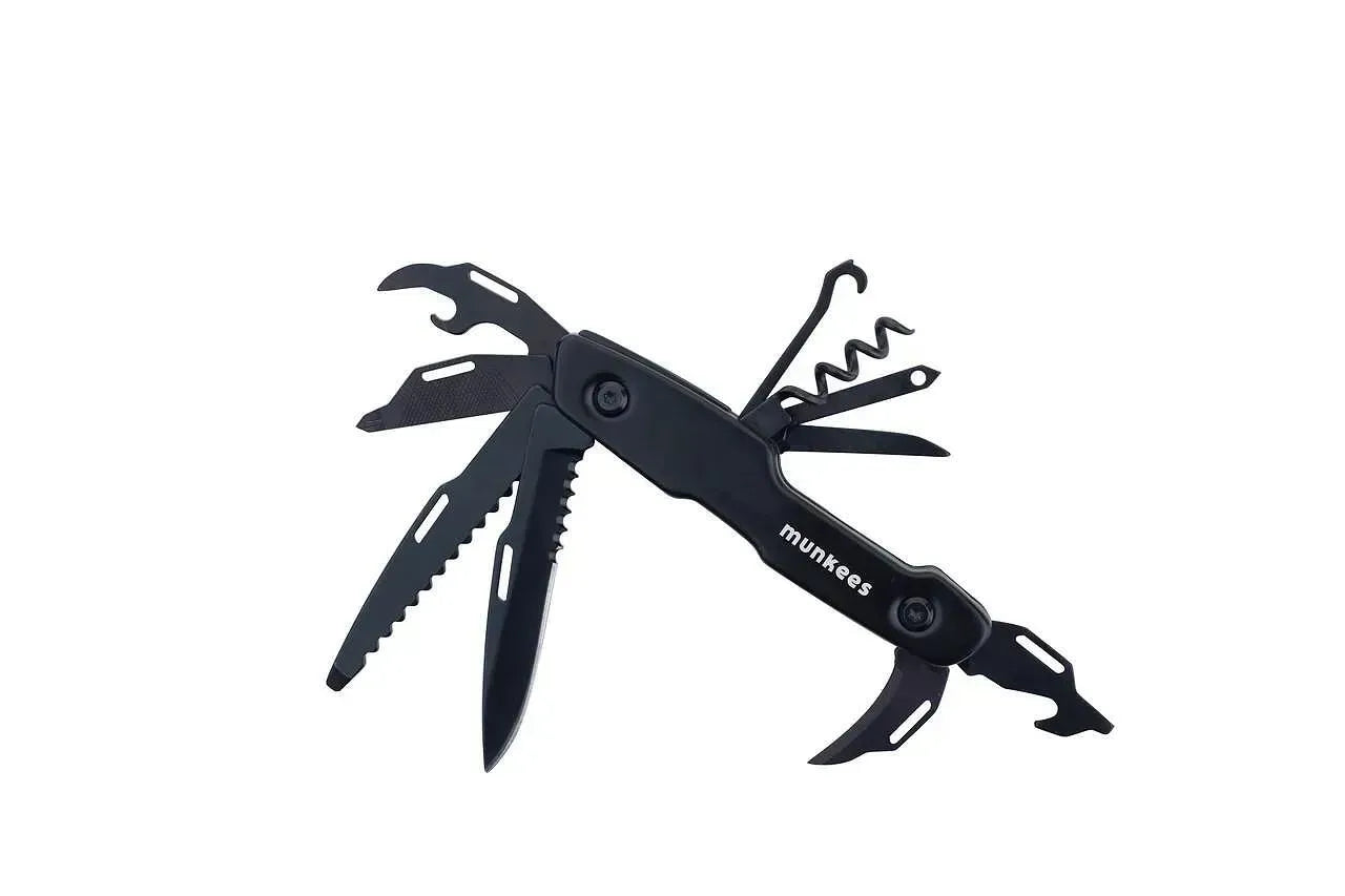 Munkees Swiss Knife Black Line