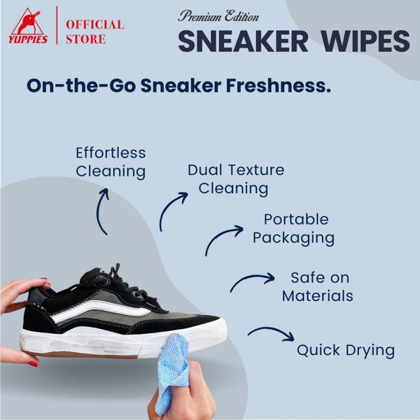 Yuppies Sneaker Wipes 1x12