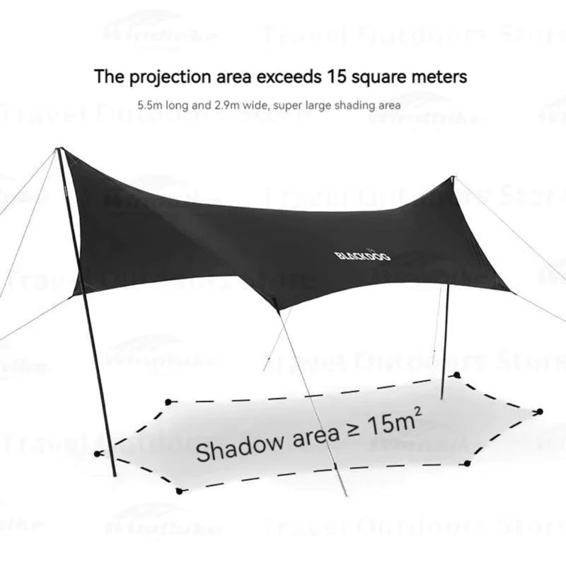 Blackdog RIHE Large Curved Edge Canopy