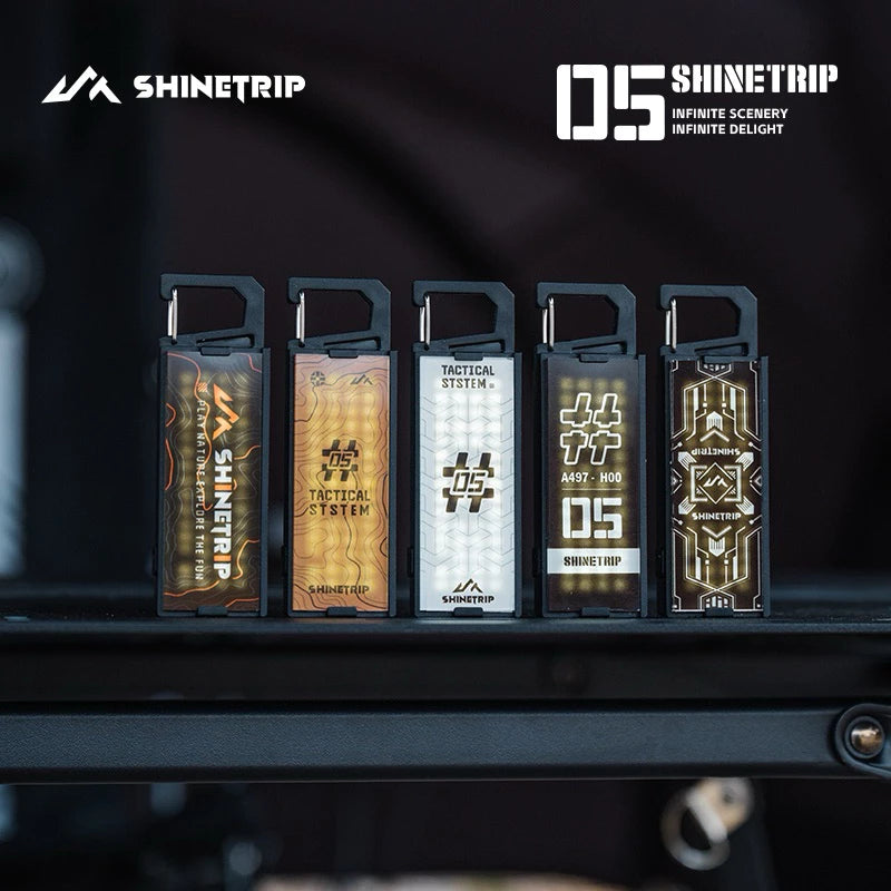 ShineTrip Tactical Button Badge/Emblem Light
